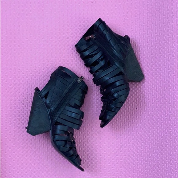 Trouve Strappy Heels - Picture 1 of 5